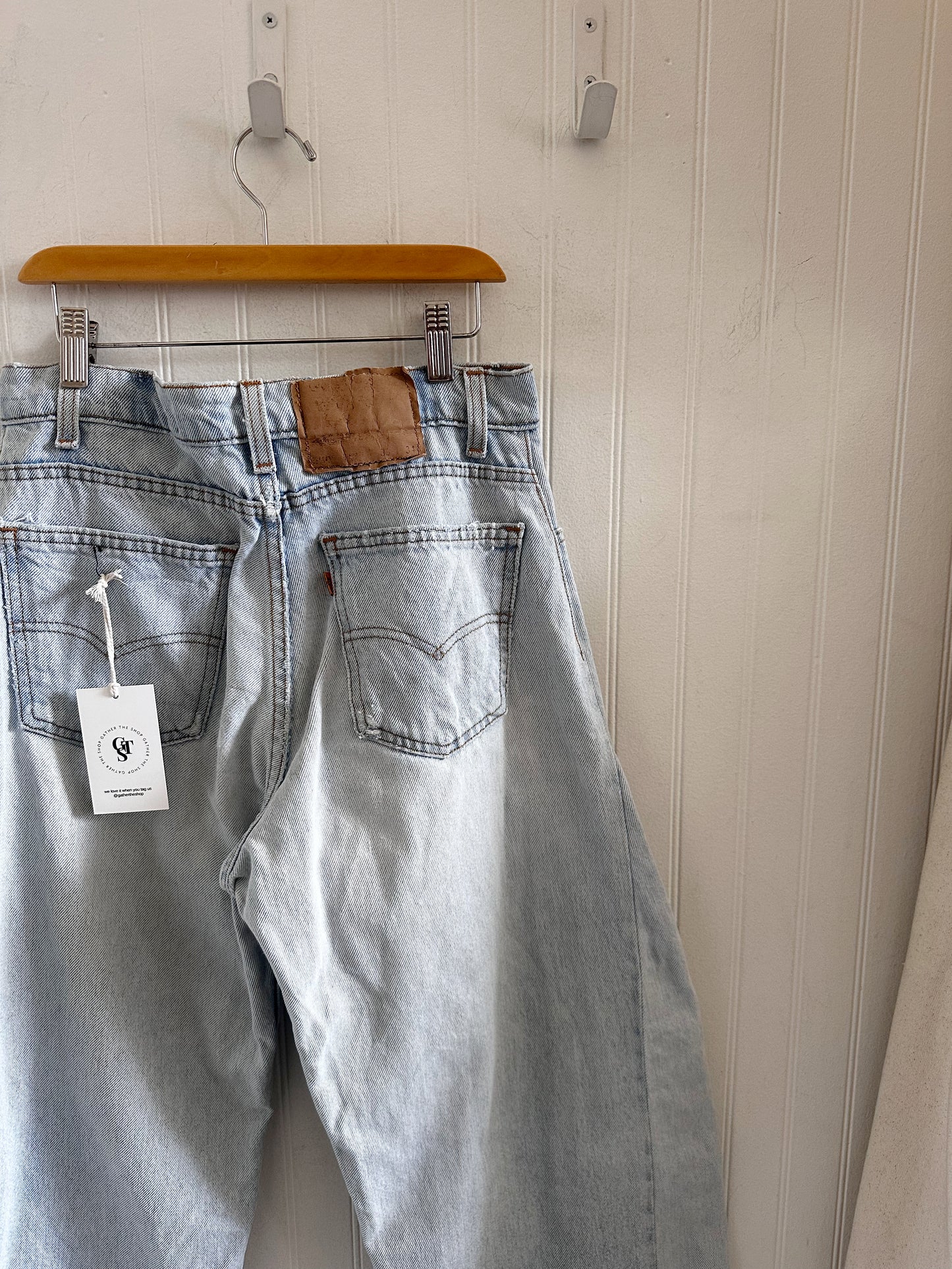 Custom Aligrace Baggy Levi's (27")