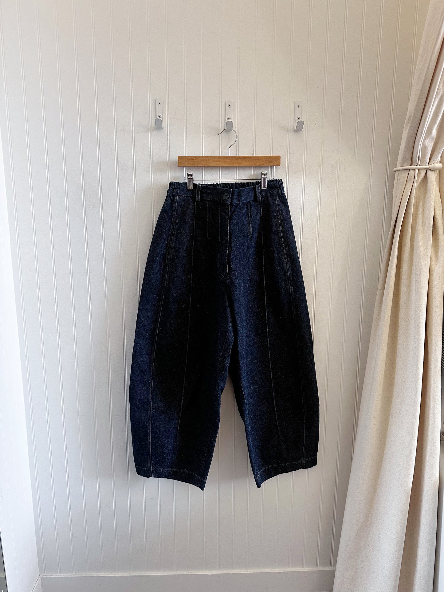 Cordera Curved Seam Denim in Medium Blue (size 1)