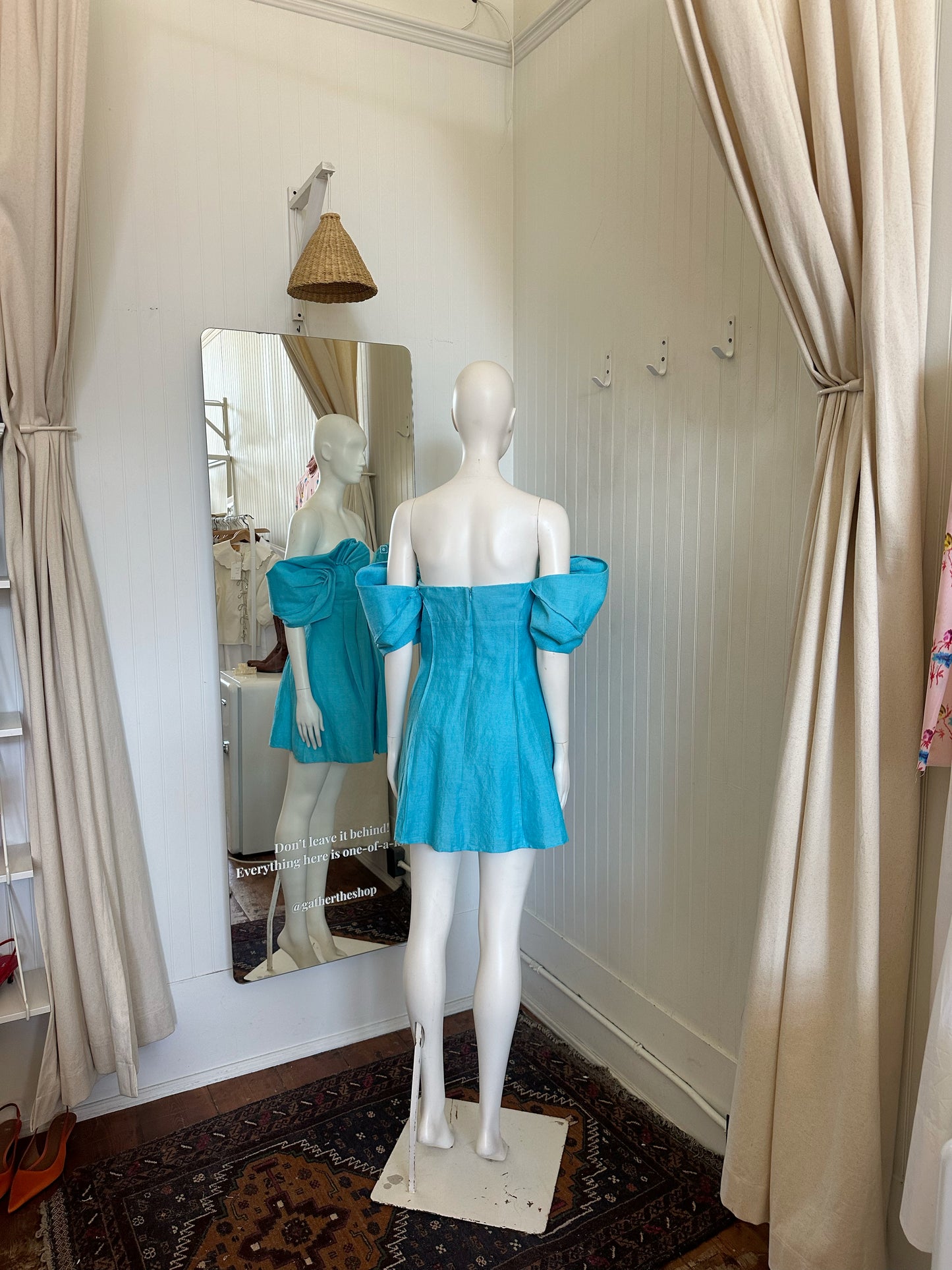 Cult Gaia Blue Mini Dress (size 0-4)