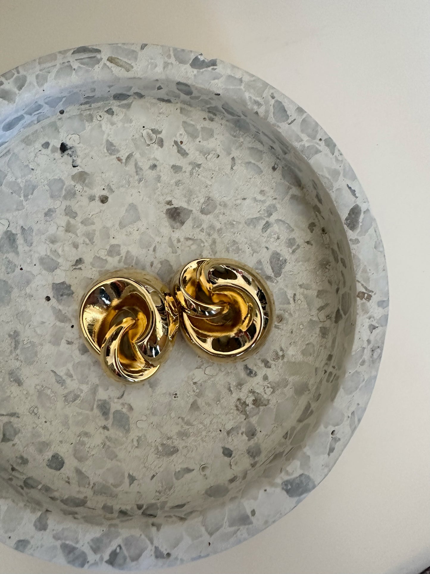 Vintage Gold Clip-ons