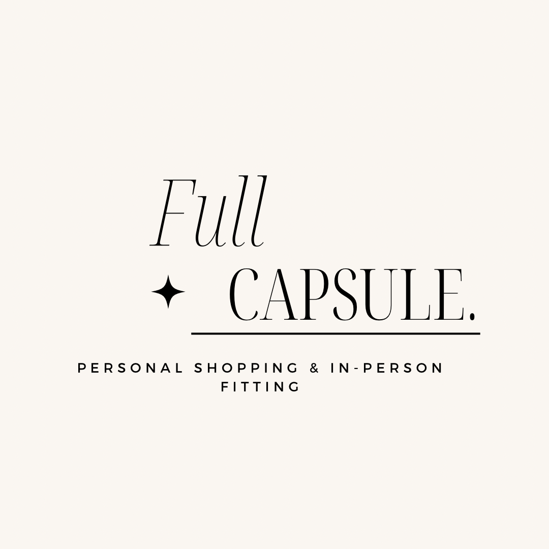 In-Person Shopping & Styling-Full Capsule