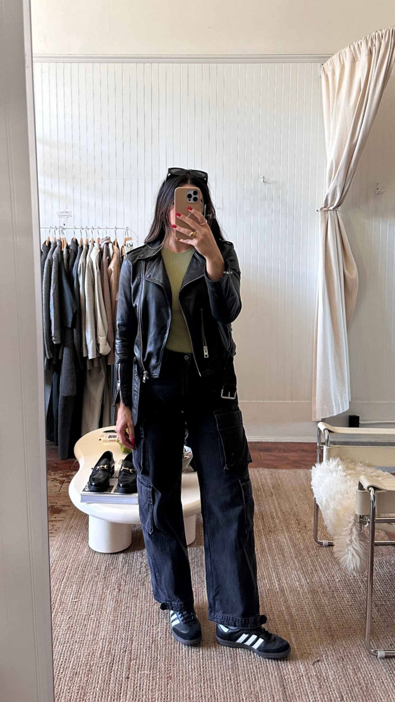 All Saints Leather Jacket