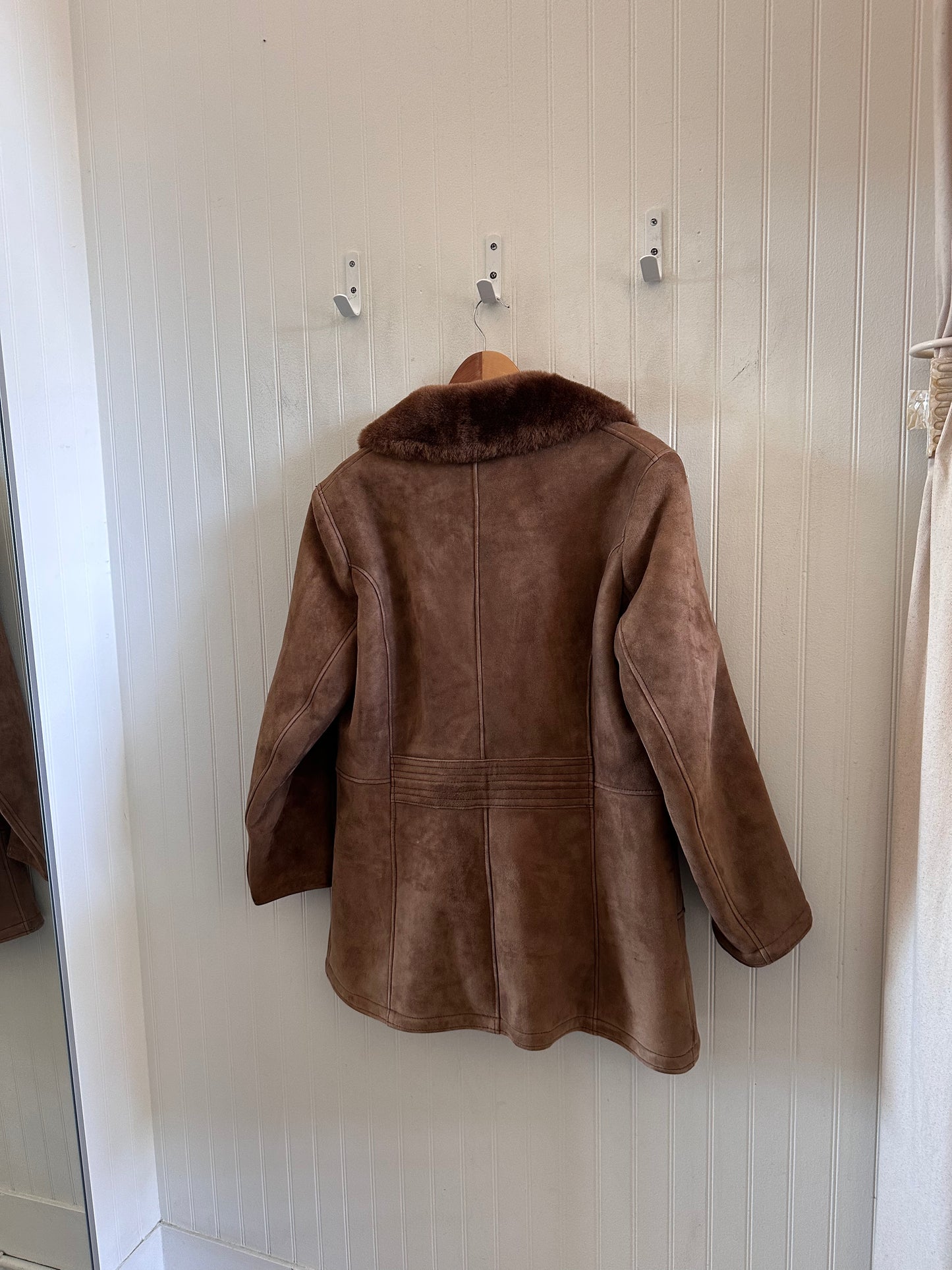 Vintage Suede & Fur Coat (s-l)