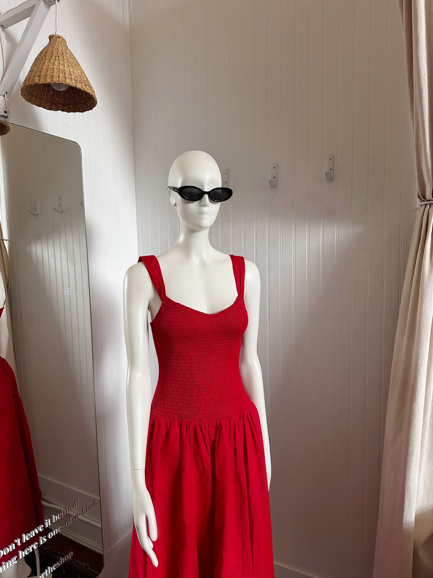 Red Dress by Reformation (size 6)
