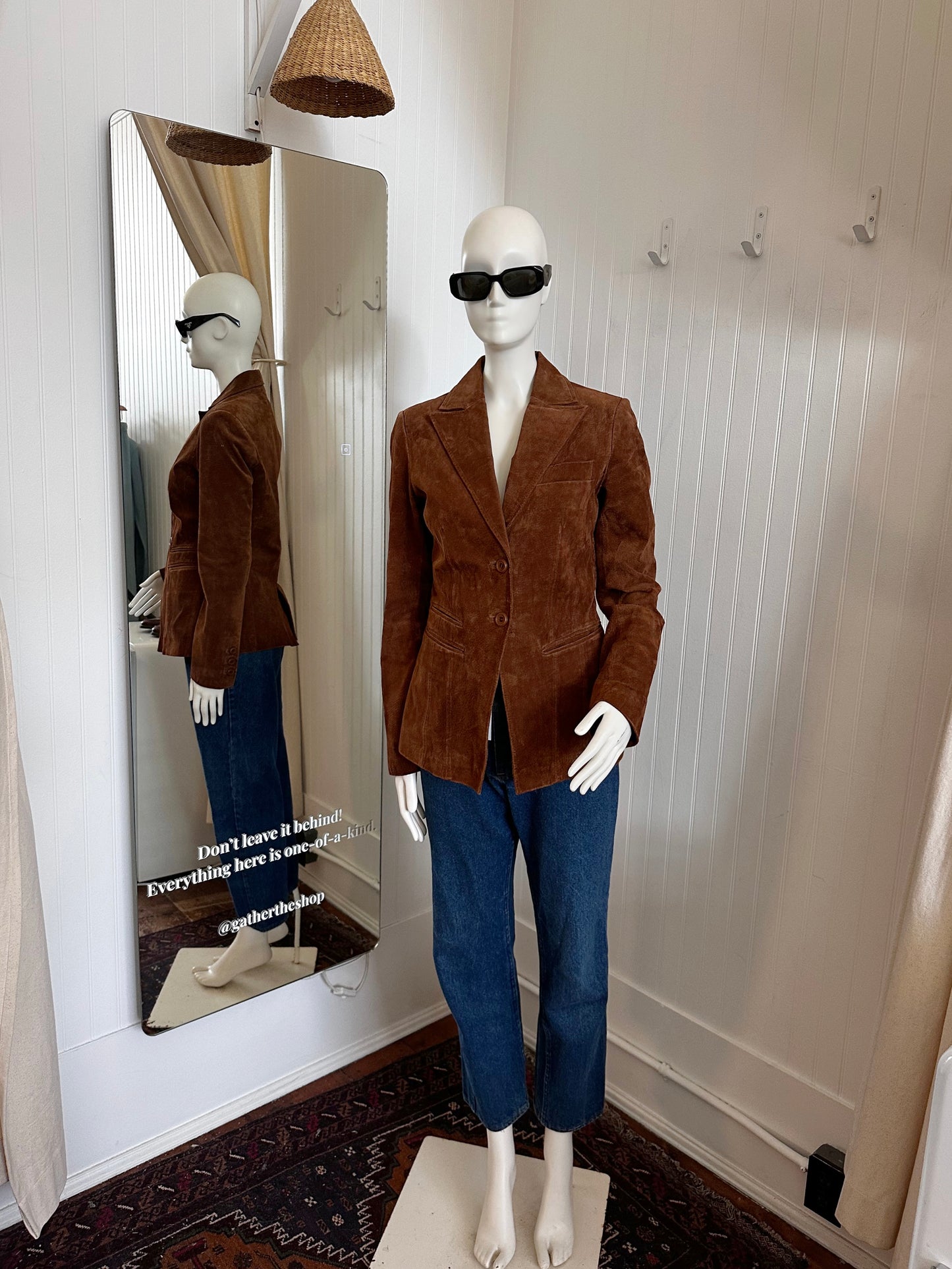 Vintage Suede Jacket (XXS/XS)