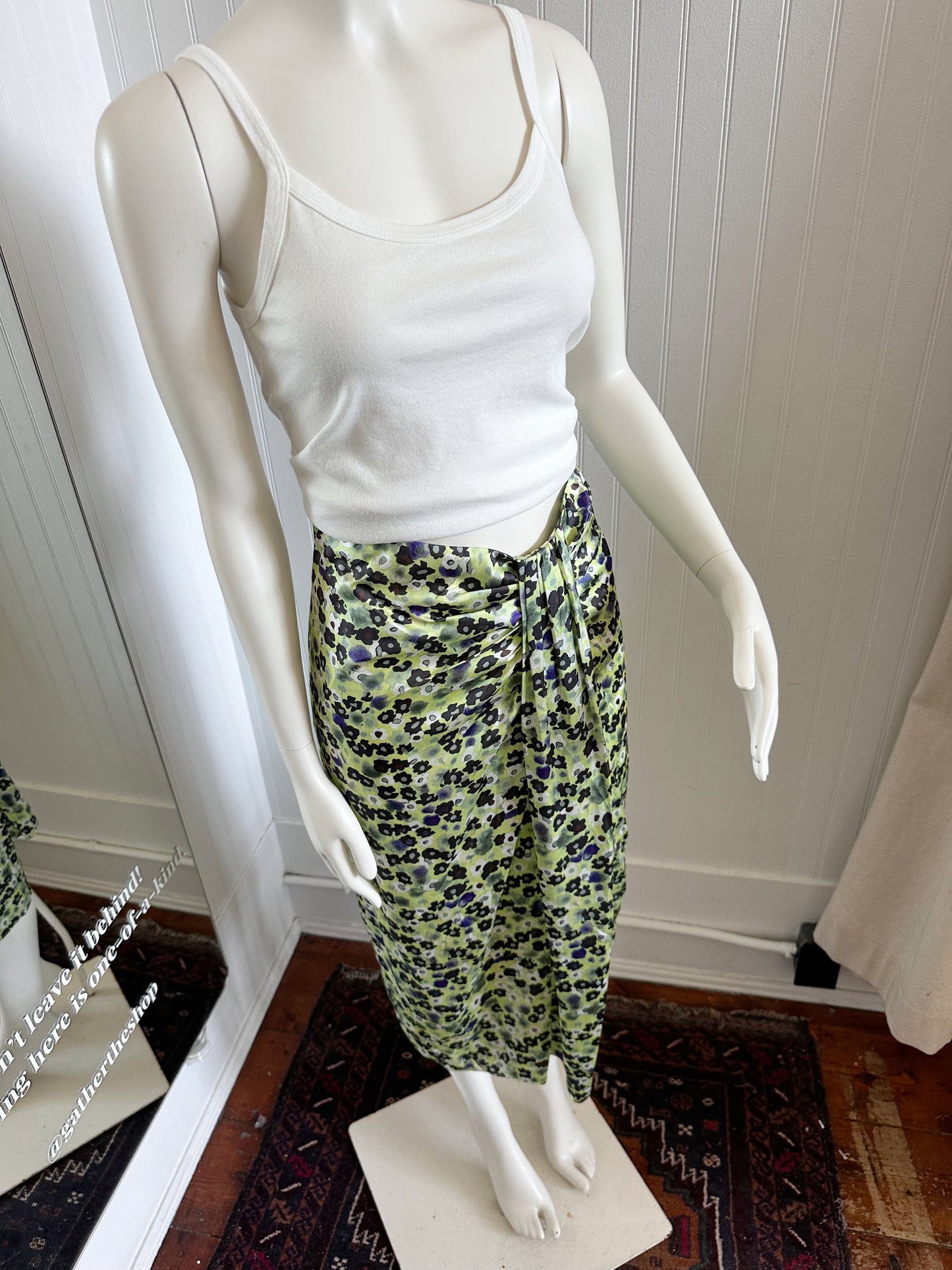 edition silk skirt (large)