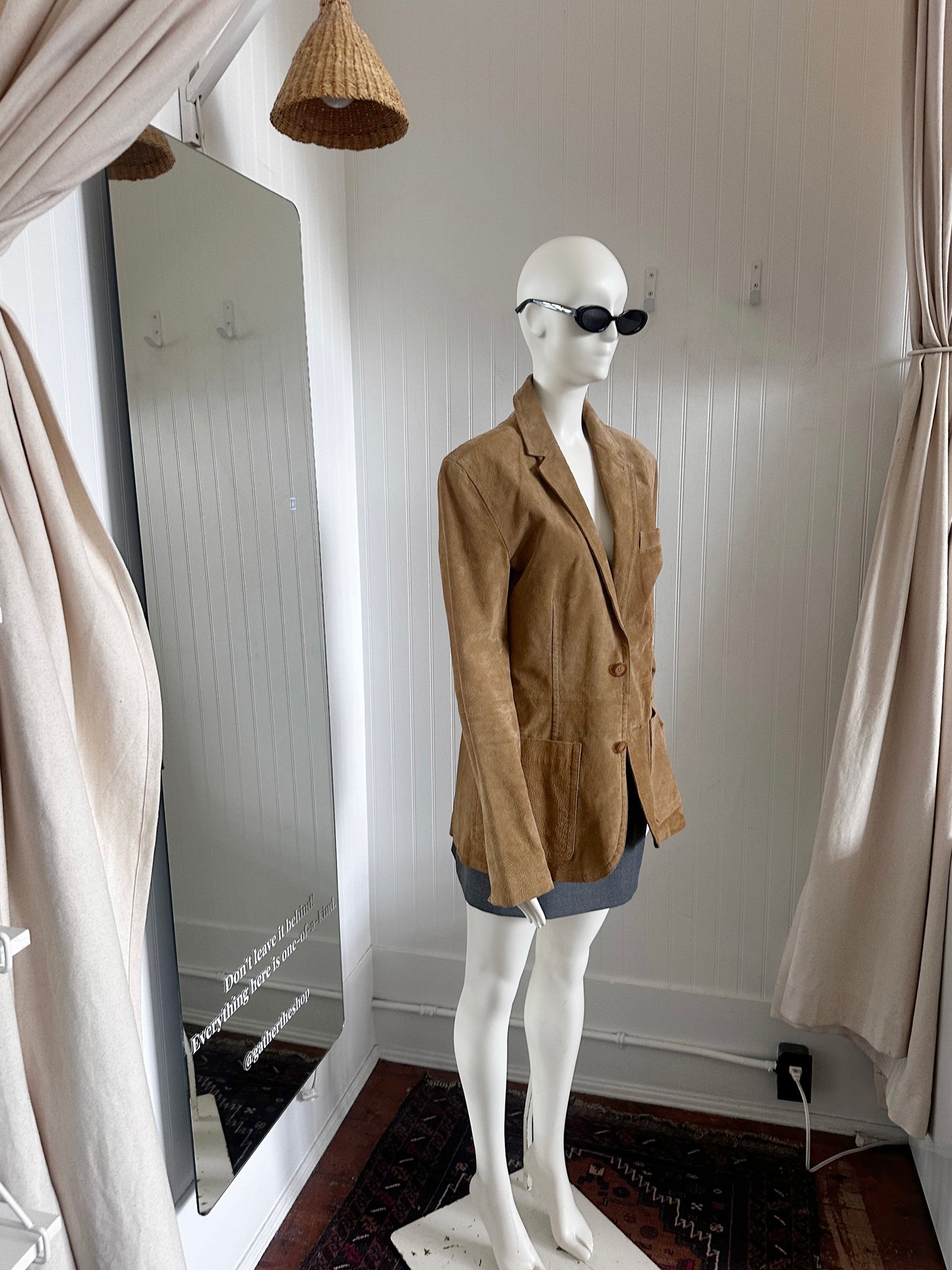 Vintage Suede Jacket (S/M)
