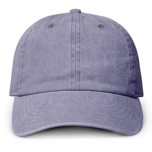 Cotton Baseball Cap in Blue