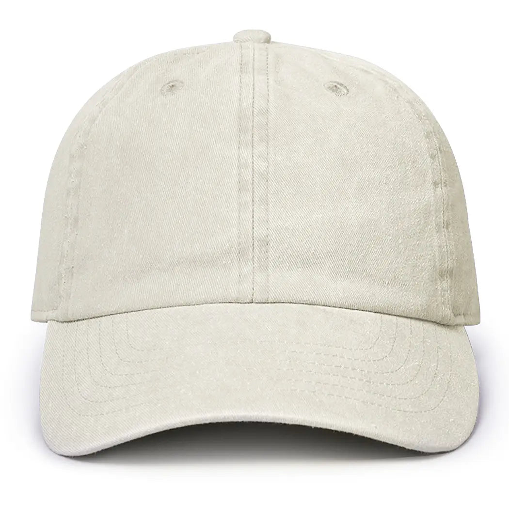 Cotton Baseball Cap in Stone