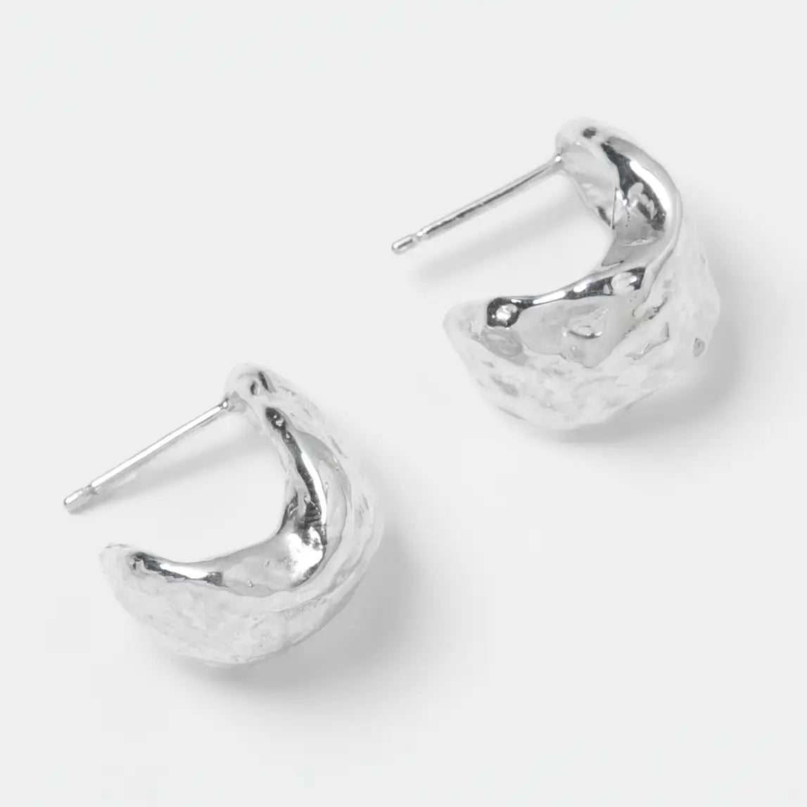Wolf circus Remy Hoops in Sterling silver