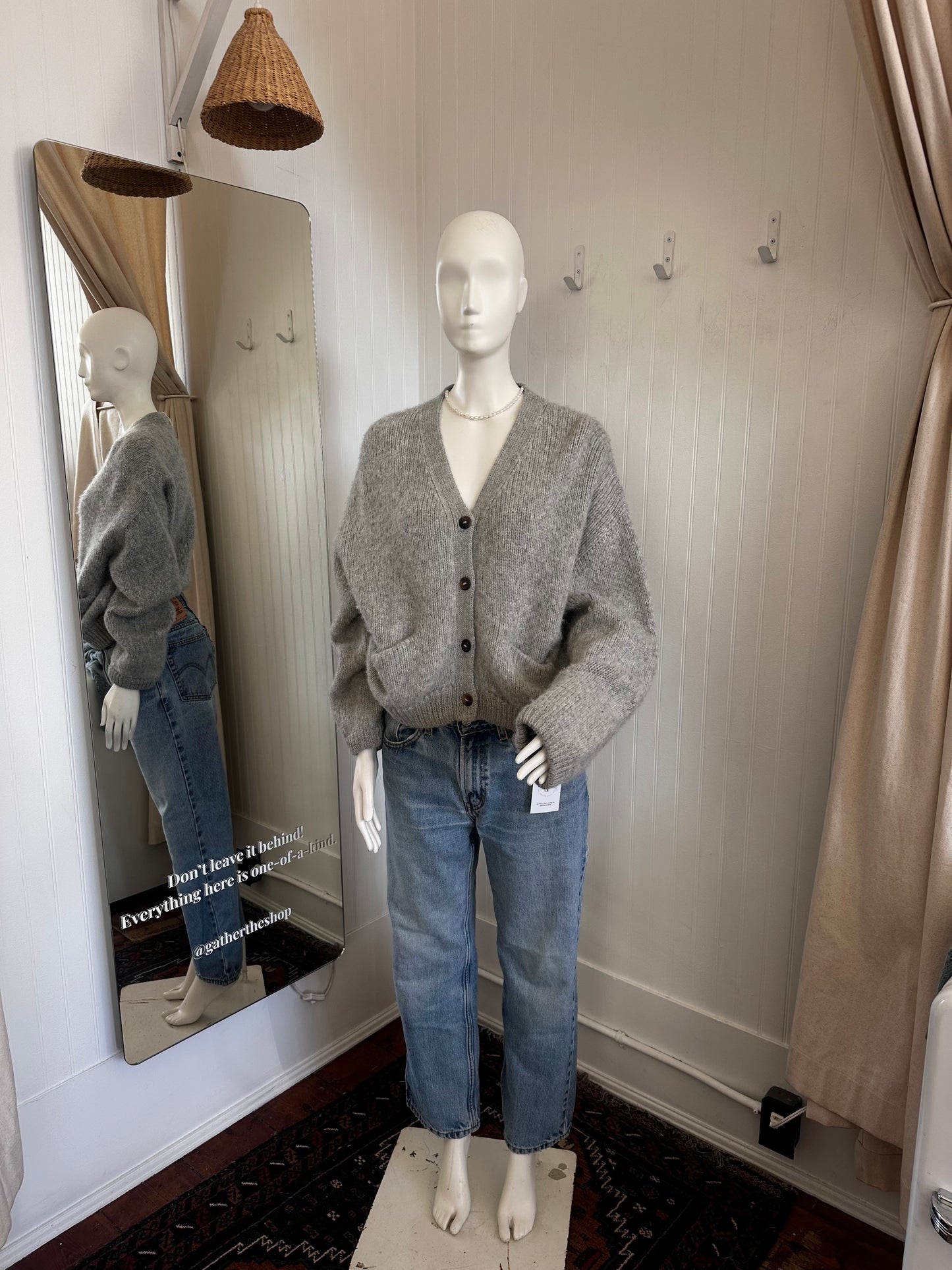 Micaela & Grey Knit Cardigan (medium)