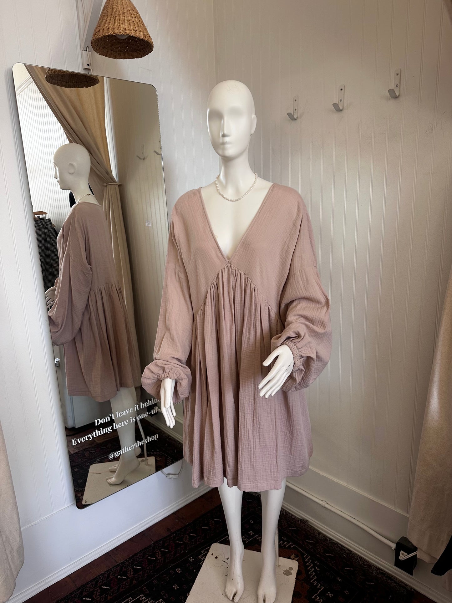 Boheme Cotton Gauze Dress (size 2)