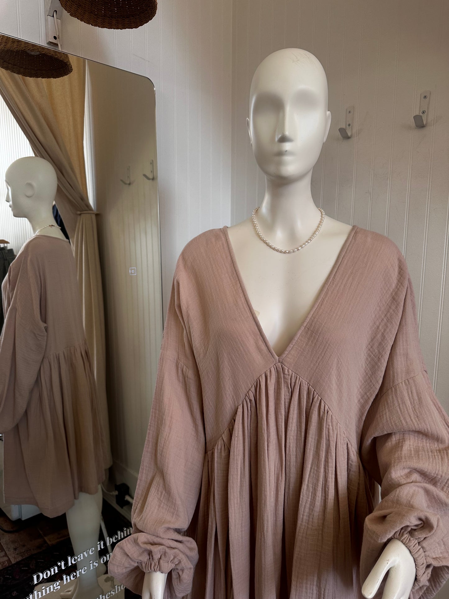 Boheme Cotton Gauze Dress (size 2)