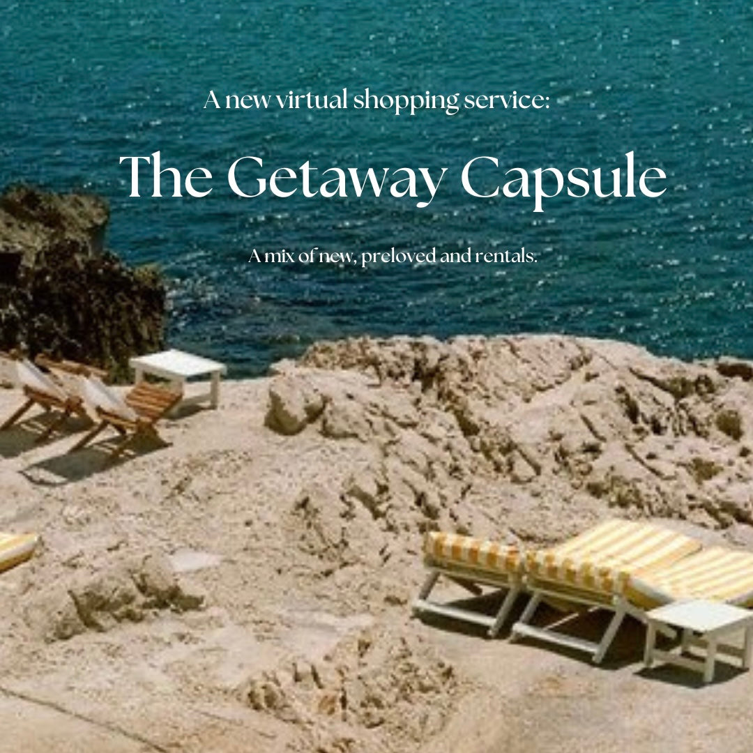 The Getaway Capsule- Virtual Shopping and Packing List