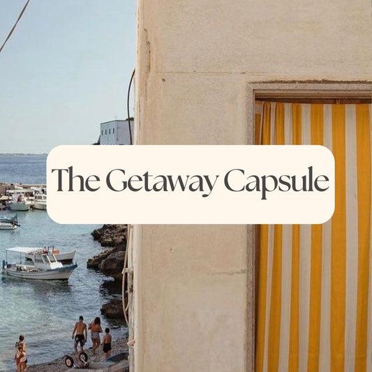 The Getaway Capsule- Virtual Shopping and Packing List