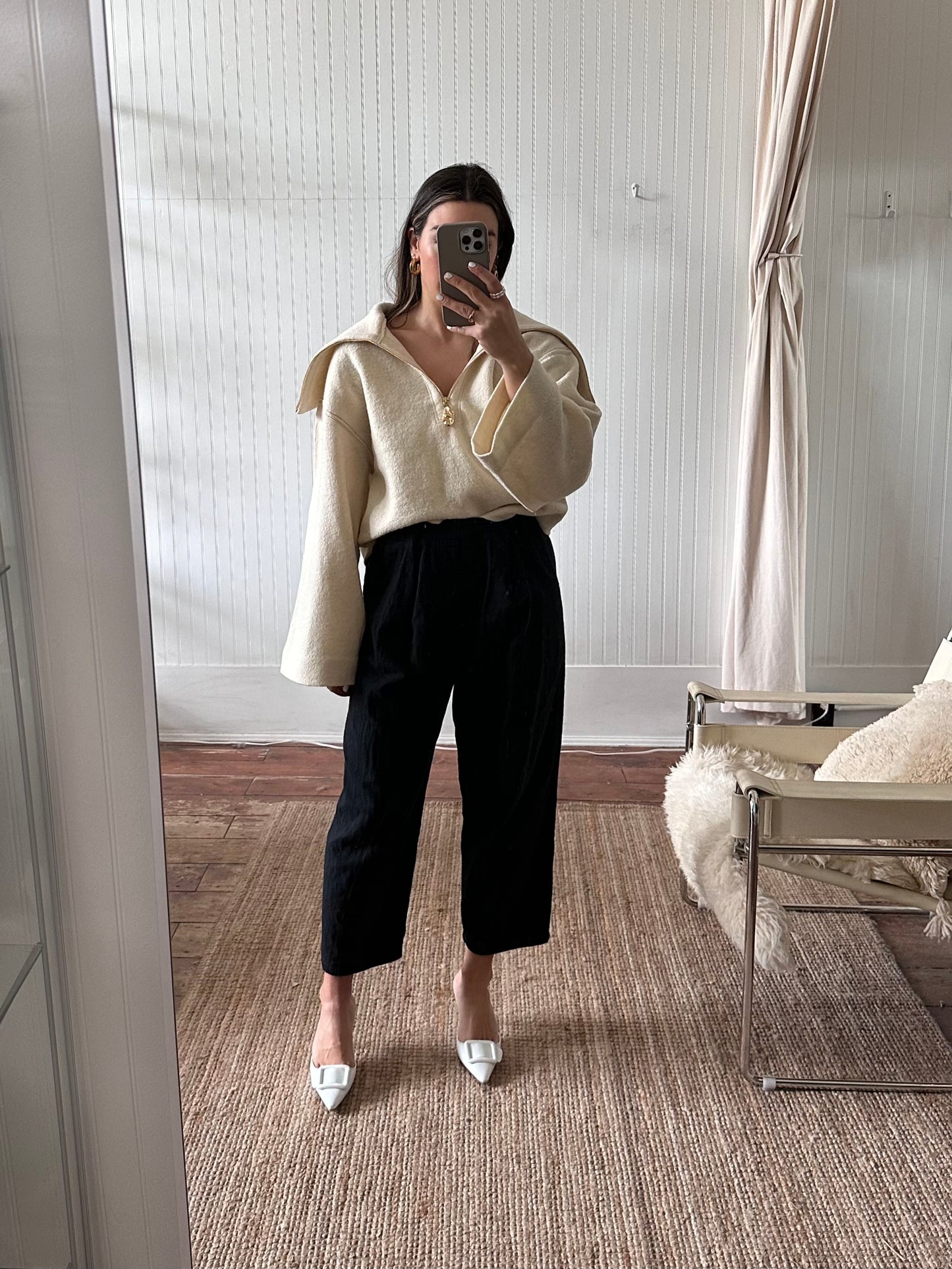 Nanushka Zip Sweater (s/m)