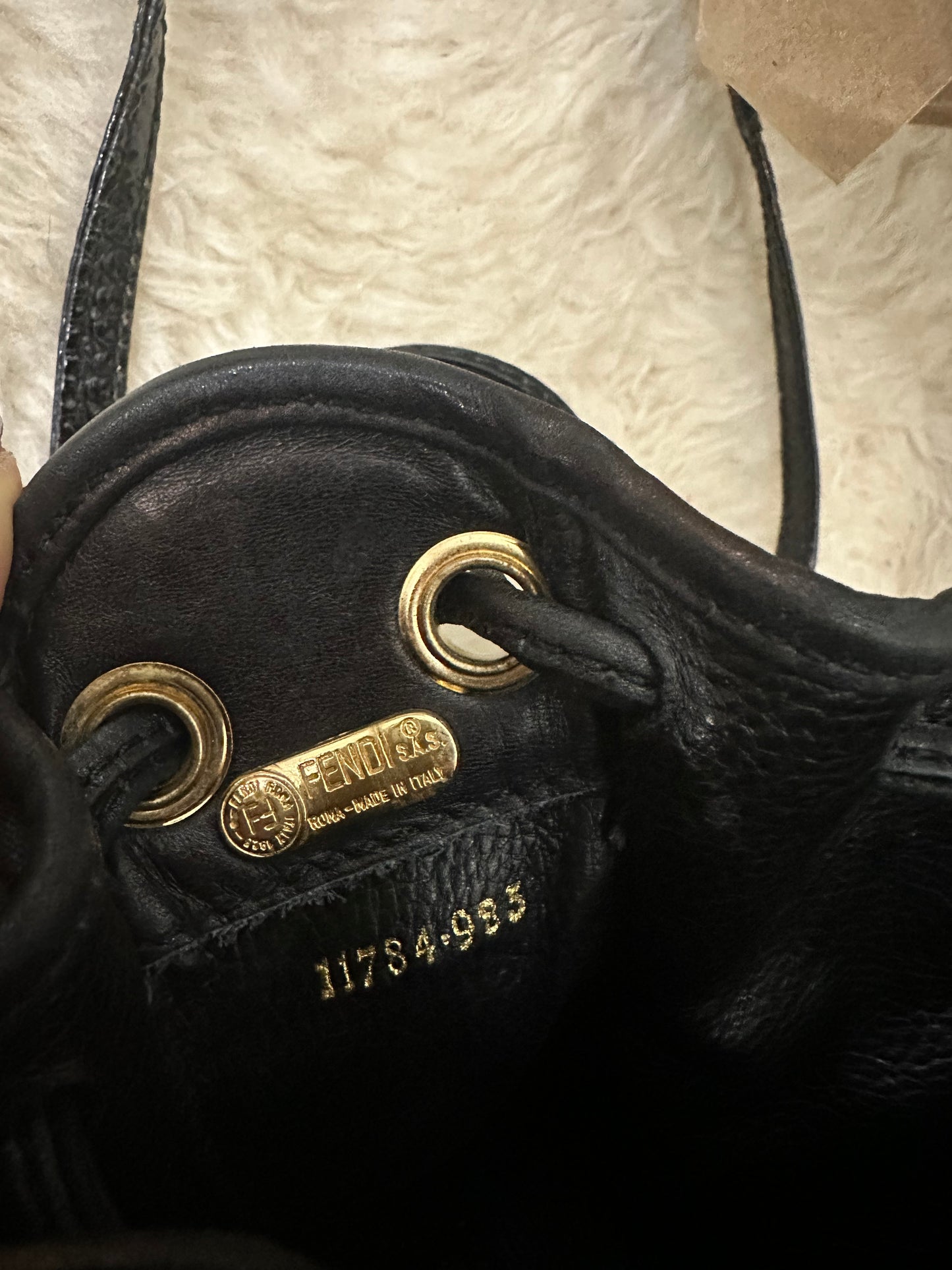 Mini Vintage FENDI Bucket Bag
