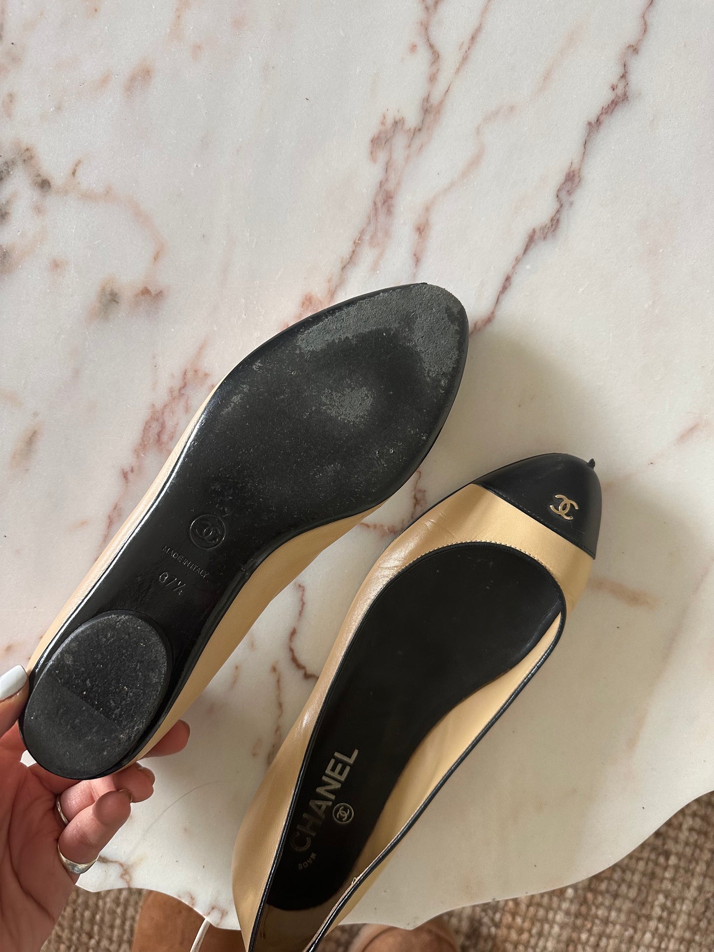 Chanel Ballet Flats (size 37.5)