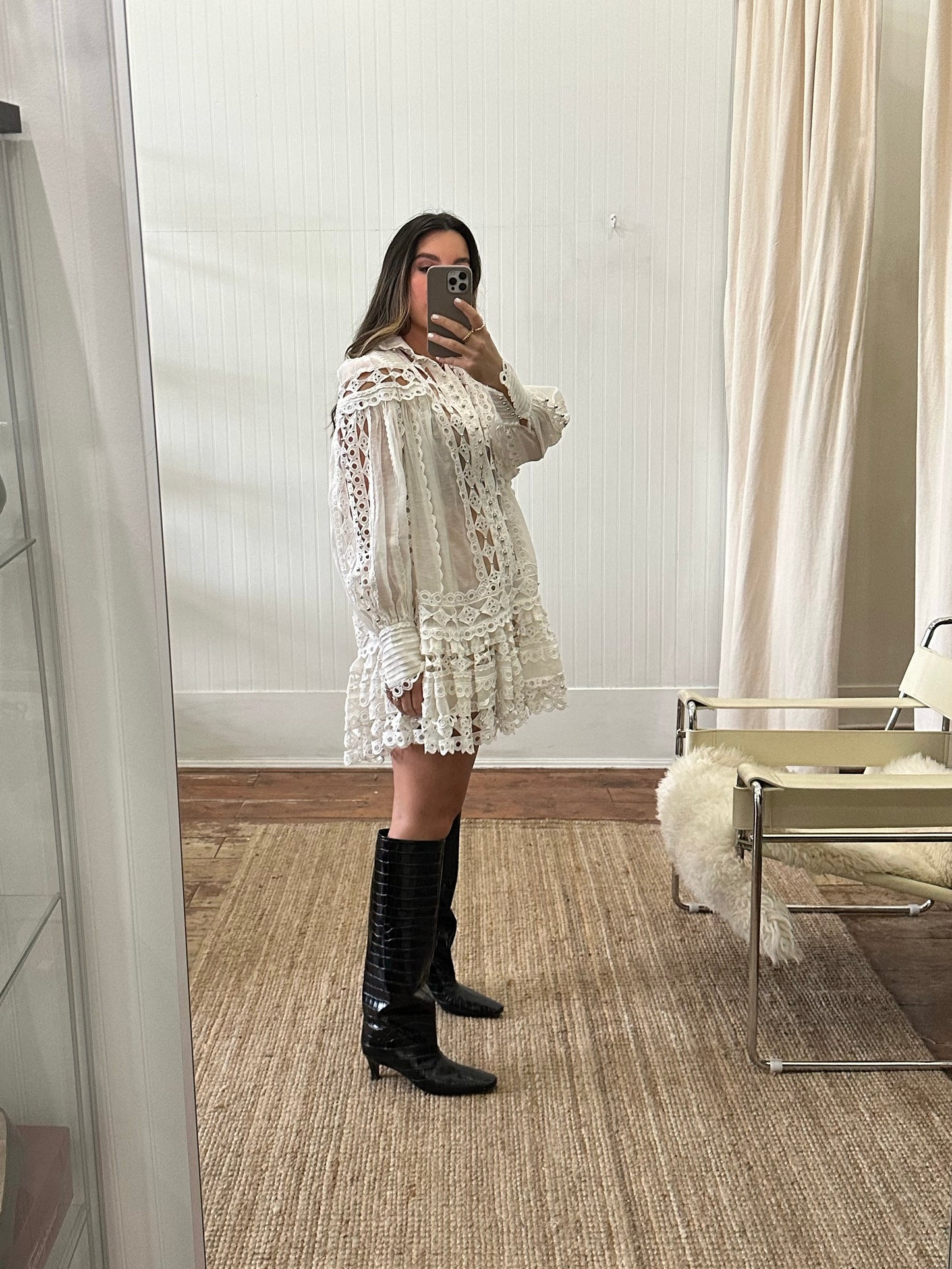 Zimmerman Lace Mini dress (s-l)