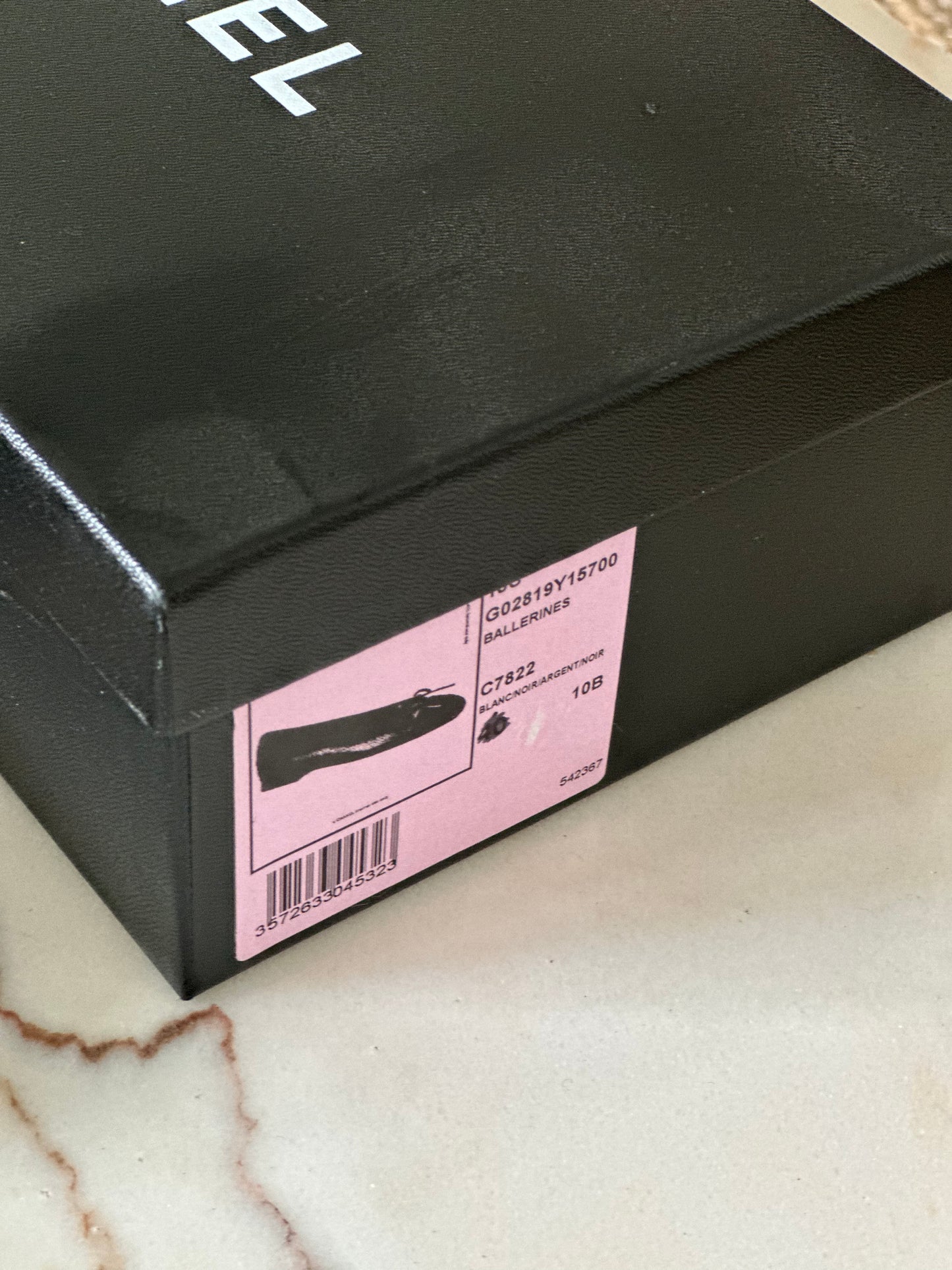 Chanel Ballet Flats (size 37.5)
