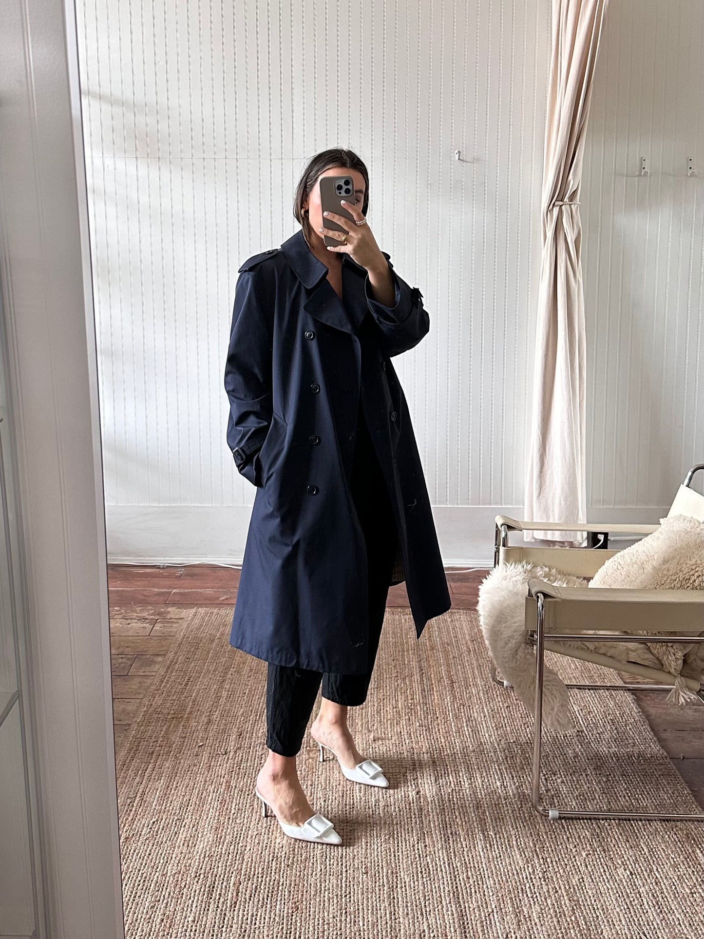 Vintage London Fog Trench (oversized)