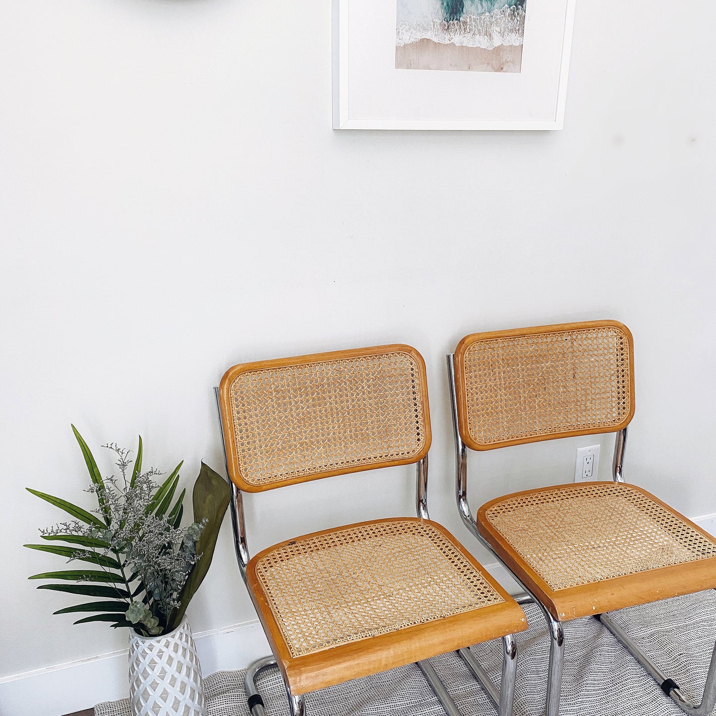 Cane Chairs (Set of two)