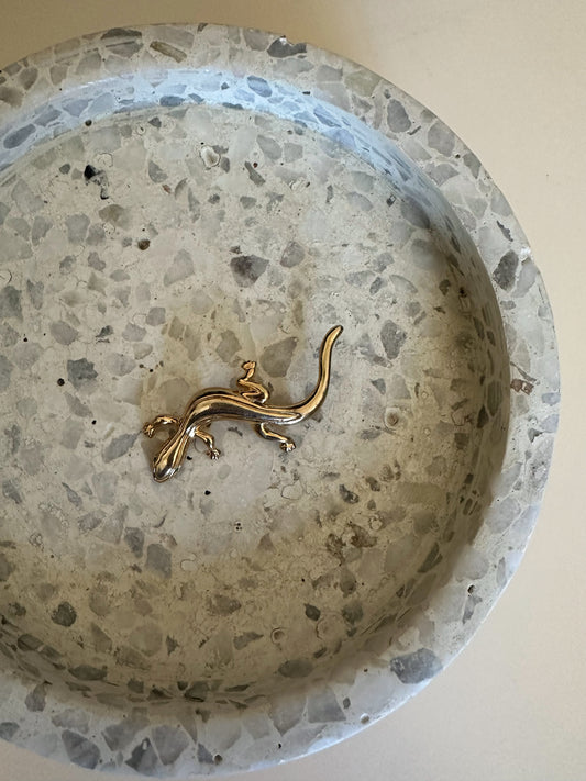 Vintage Lizard Brooch