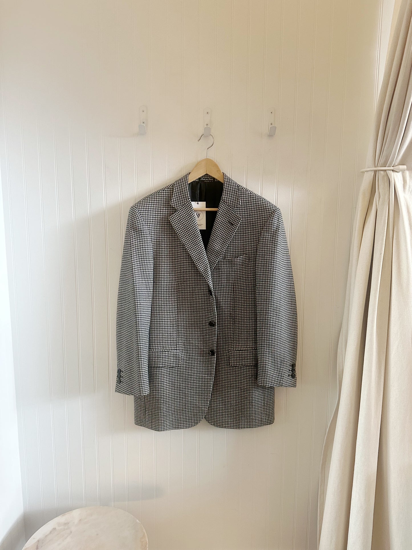 Vintage Houndstooth blazer For Gabriella