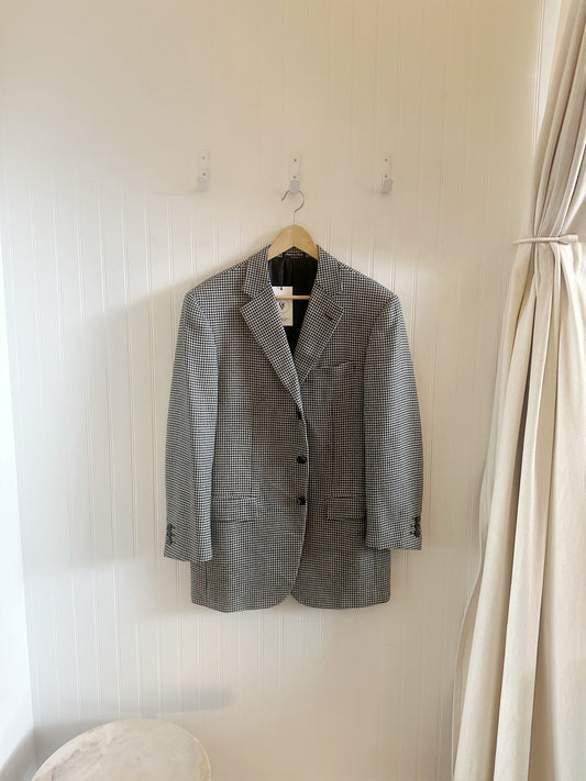 Vintage Houndstooth blazer For Gabriella