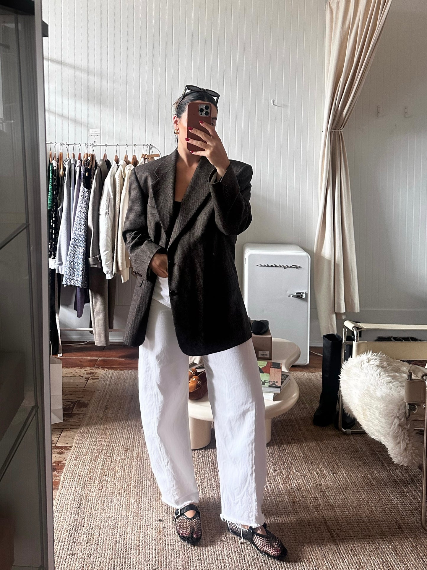 Oversized vintage blazer