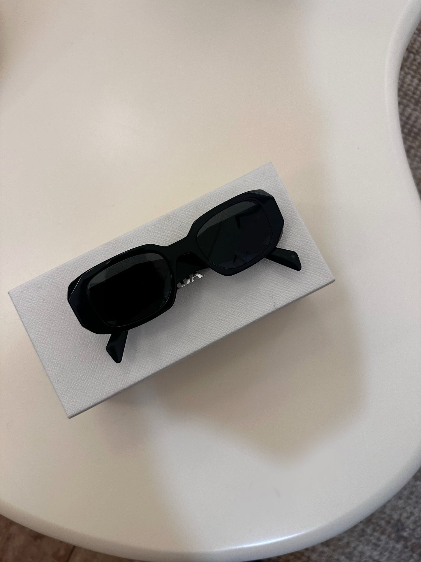 Black Prada "Symbole" Sunglasses