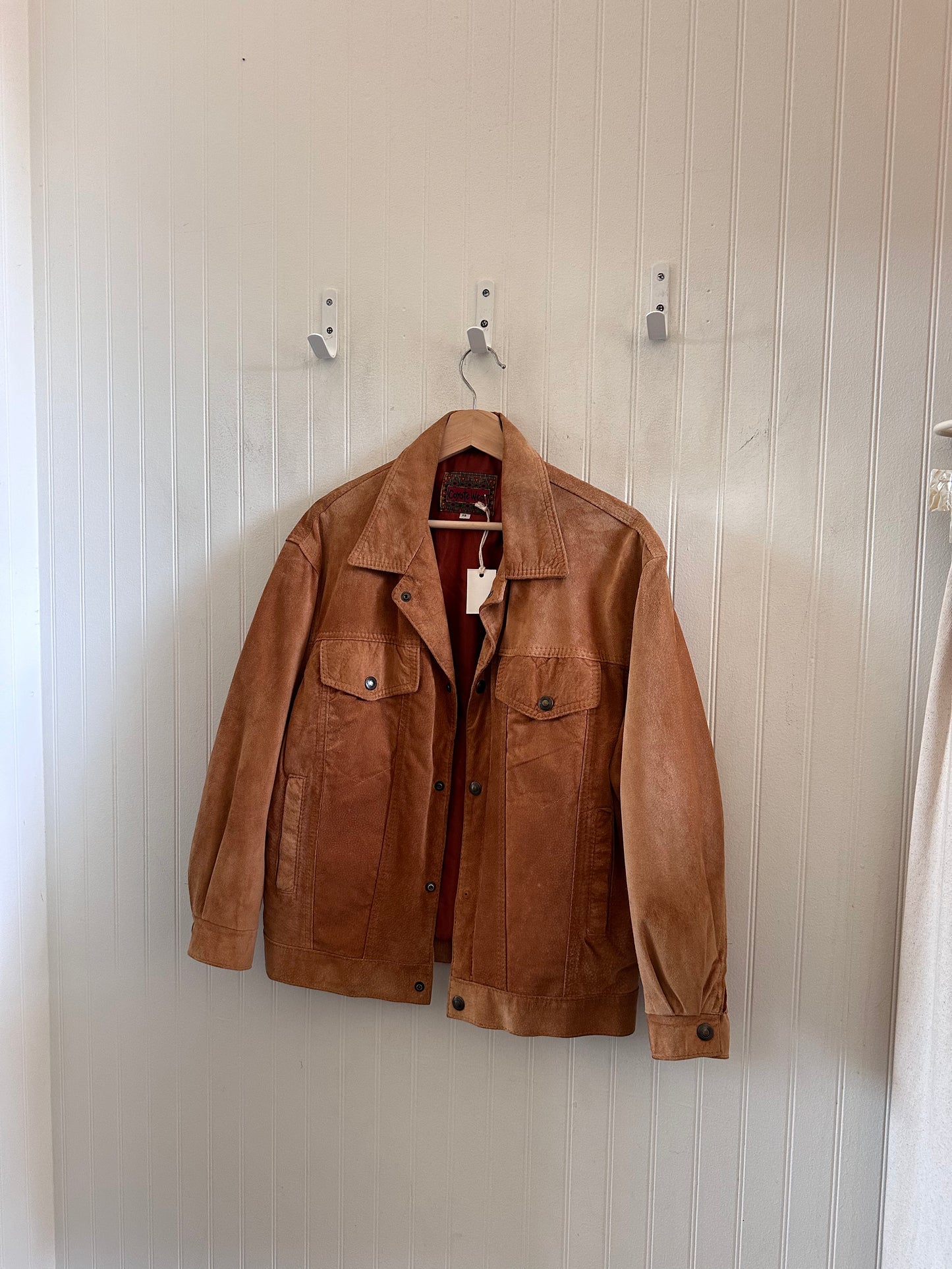 Vintage Suede Coat (size s/m)