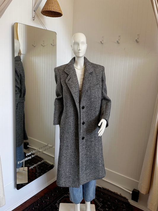 Vintage Wool Coat (m-xl)