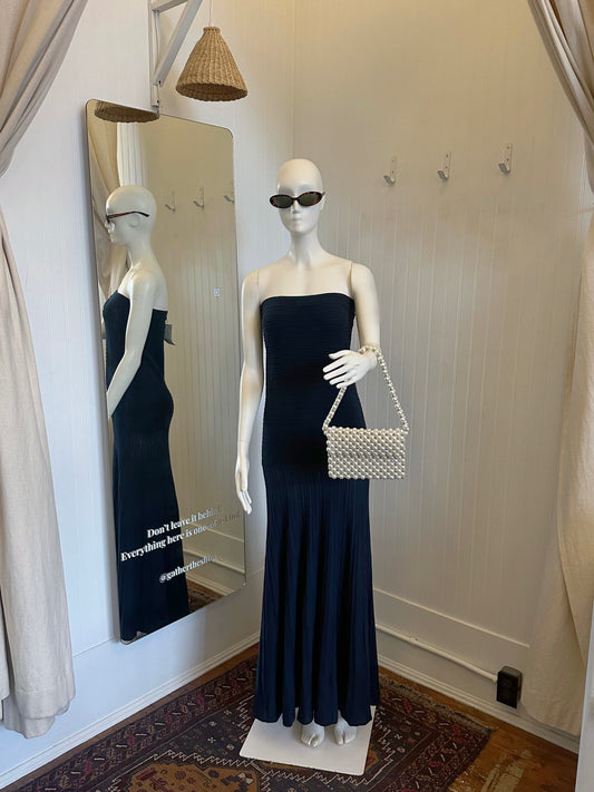 Navy Tube Dress (medium)