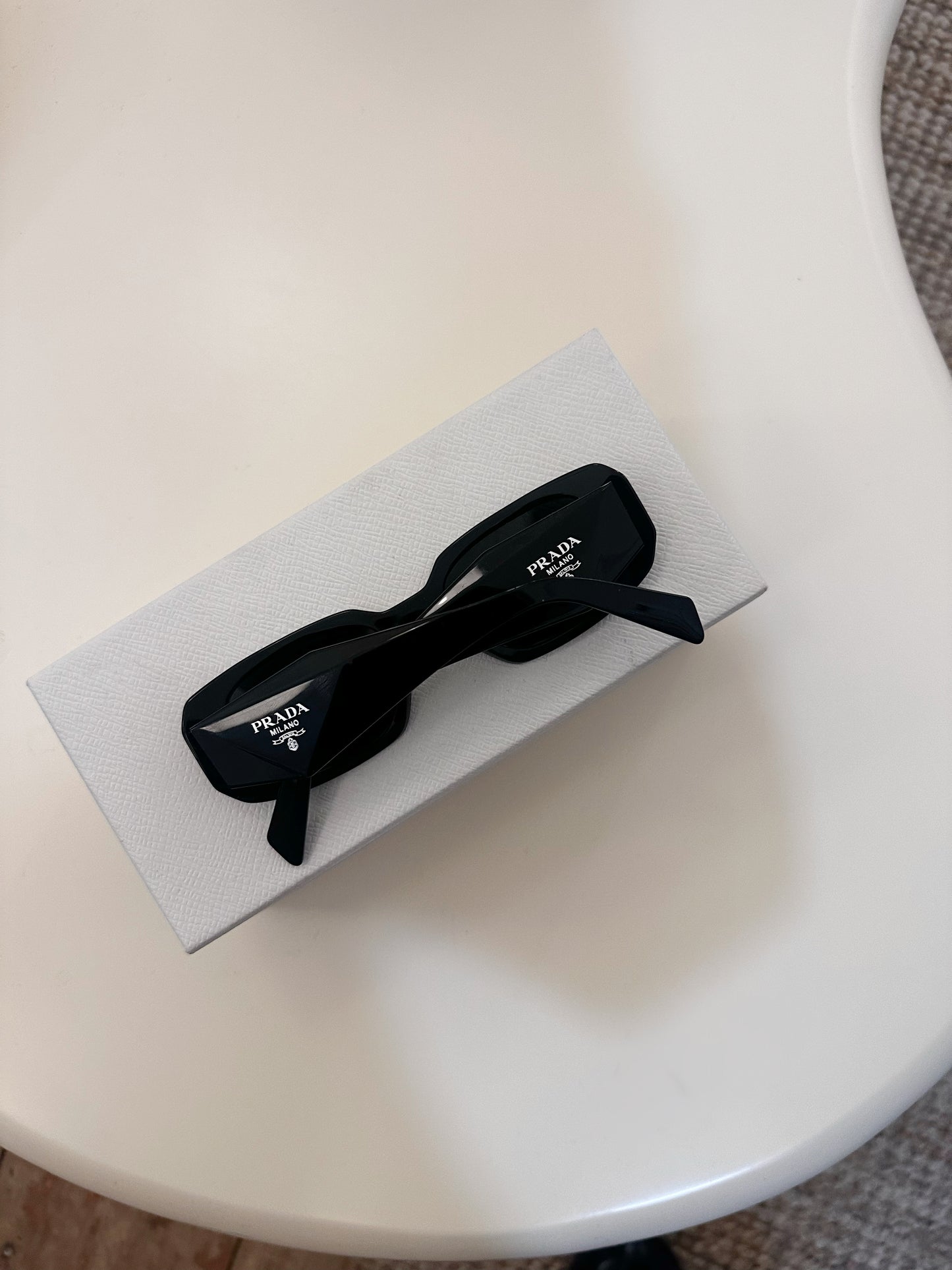 Black Prada "Symbole" Sunglasses