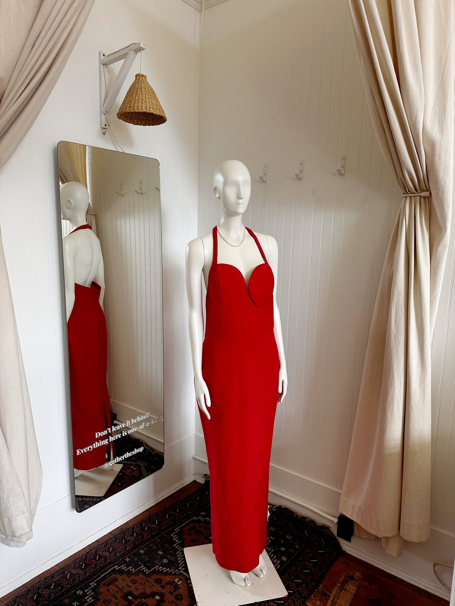 New Arrivals Red dress (small)