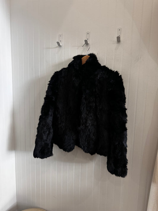 Black Fur coat