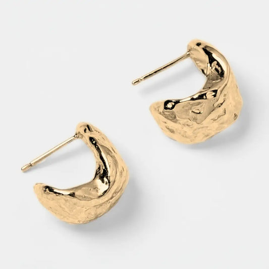 Wolf Circus Remy Hoops in Gold