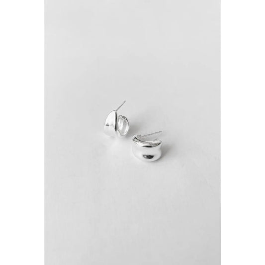 Frankie Earrings in Sterling Silver by Kara Yoo