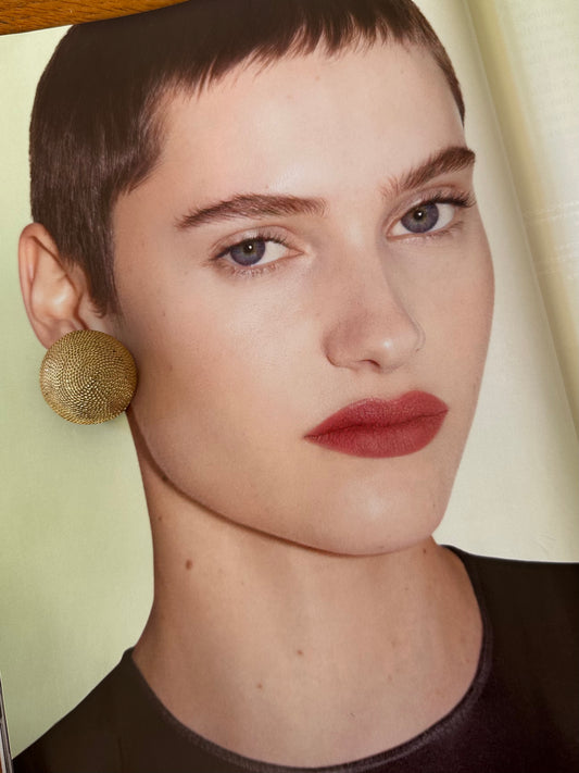 Braided Gold Earrings