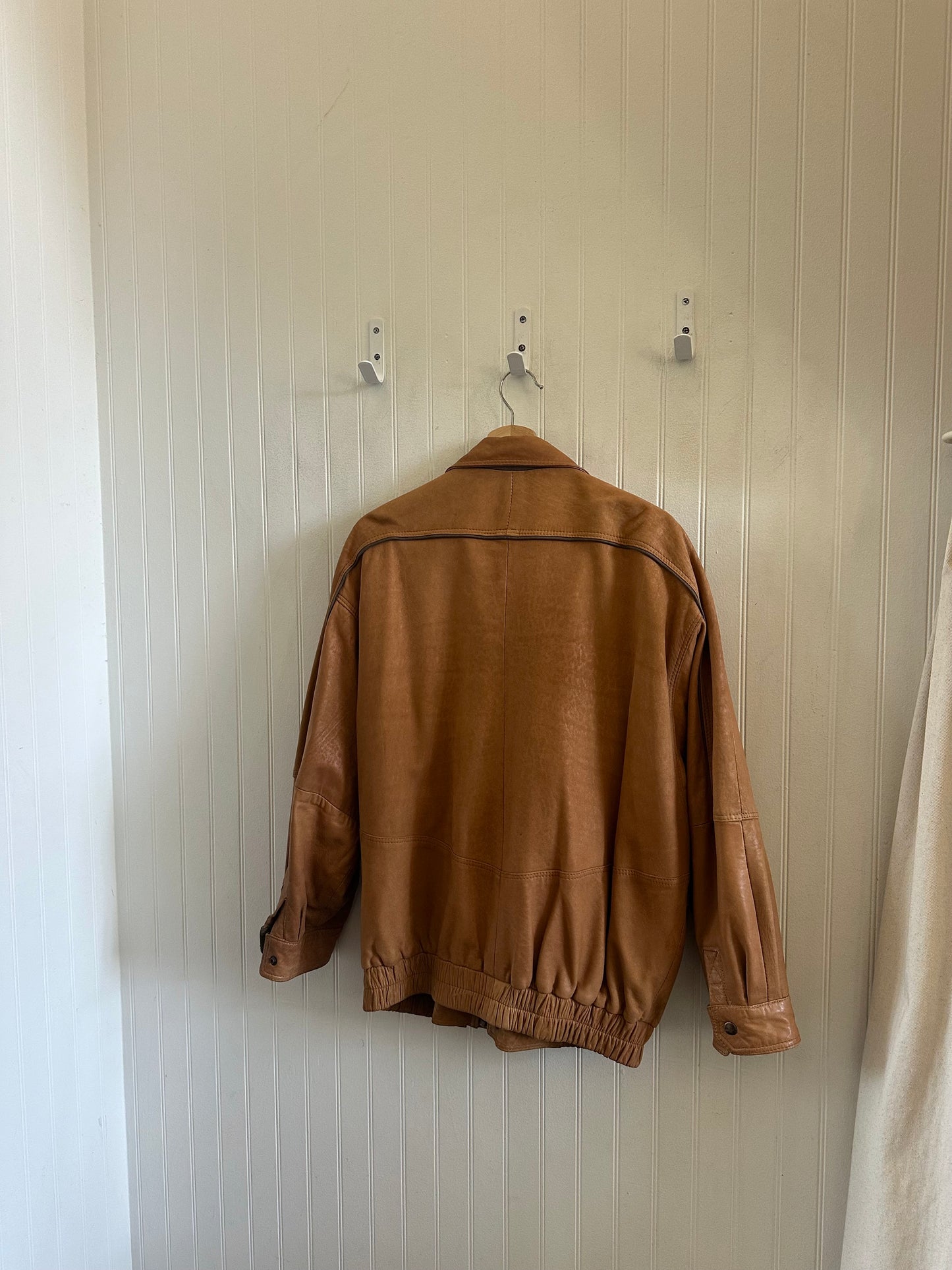 Vintage leather bomber (m/l)