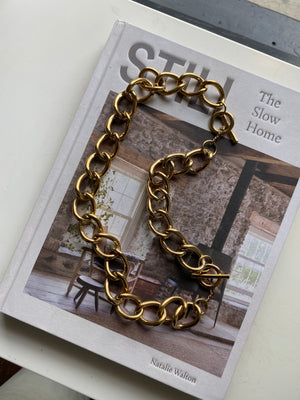 Vintage chain link necklace