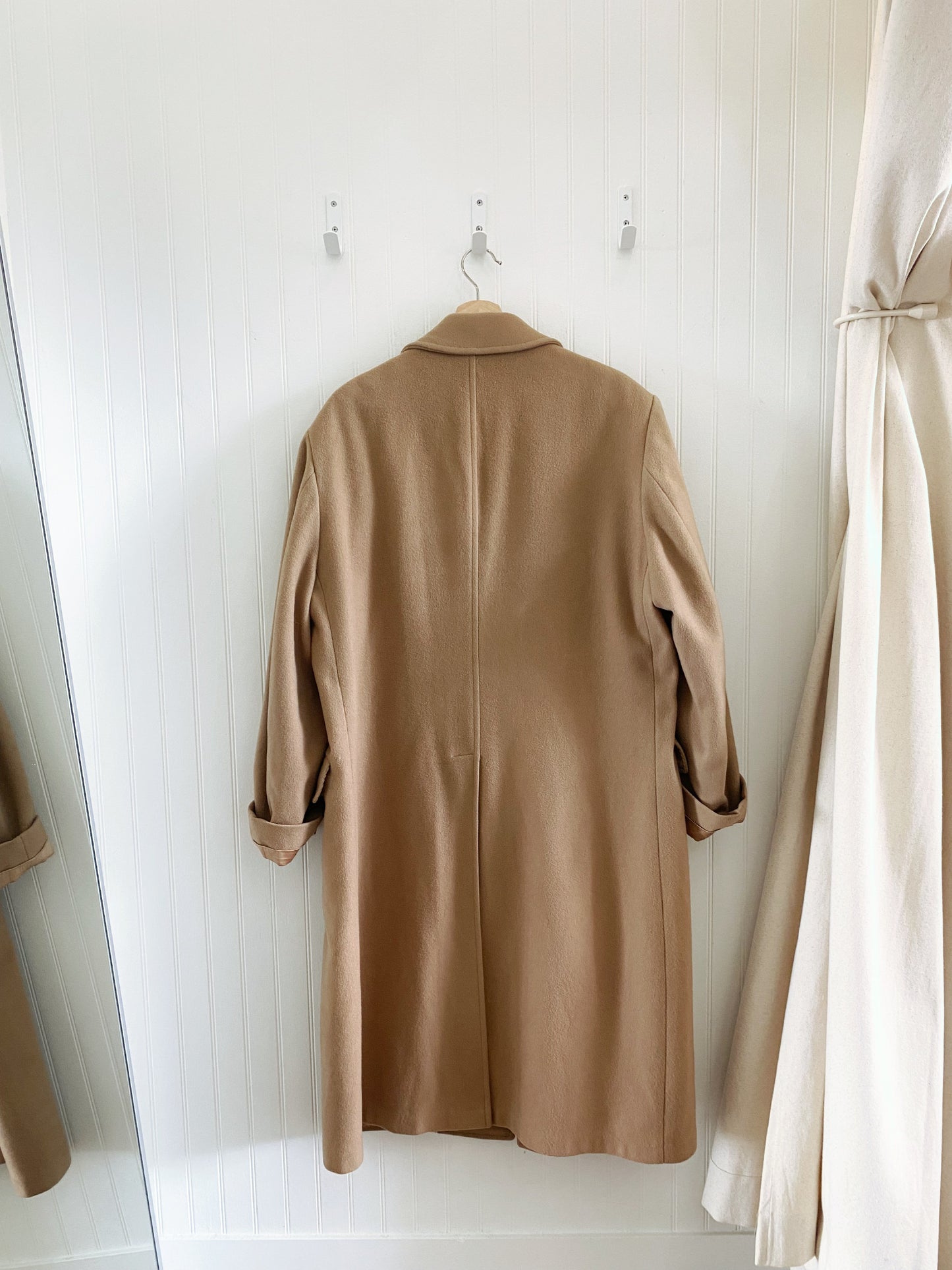 Vintage Oversized Camel Coat