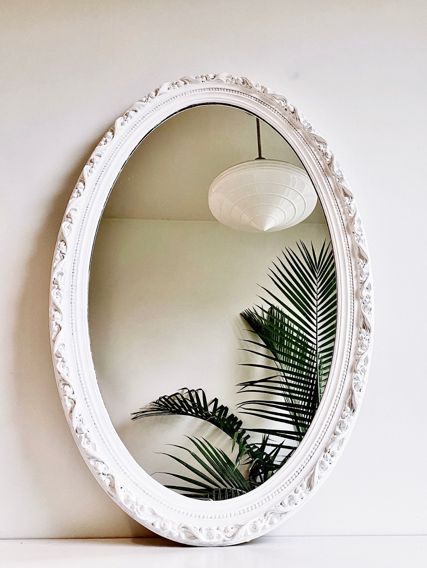 Oval Ornate Mirror