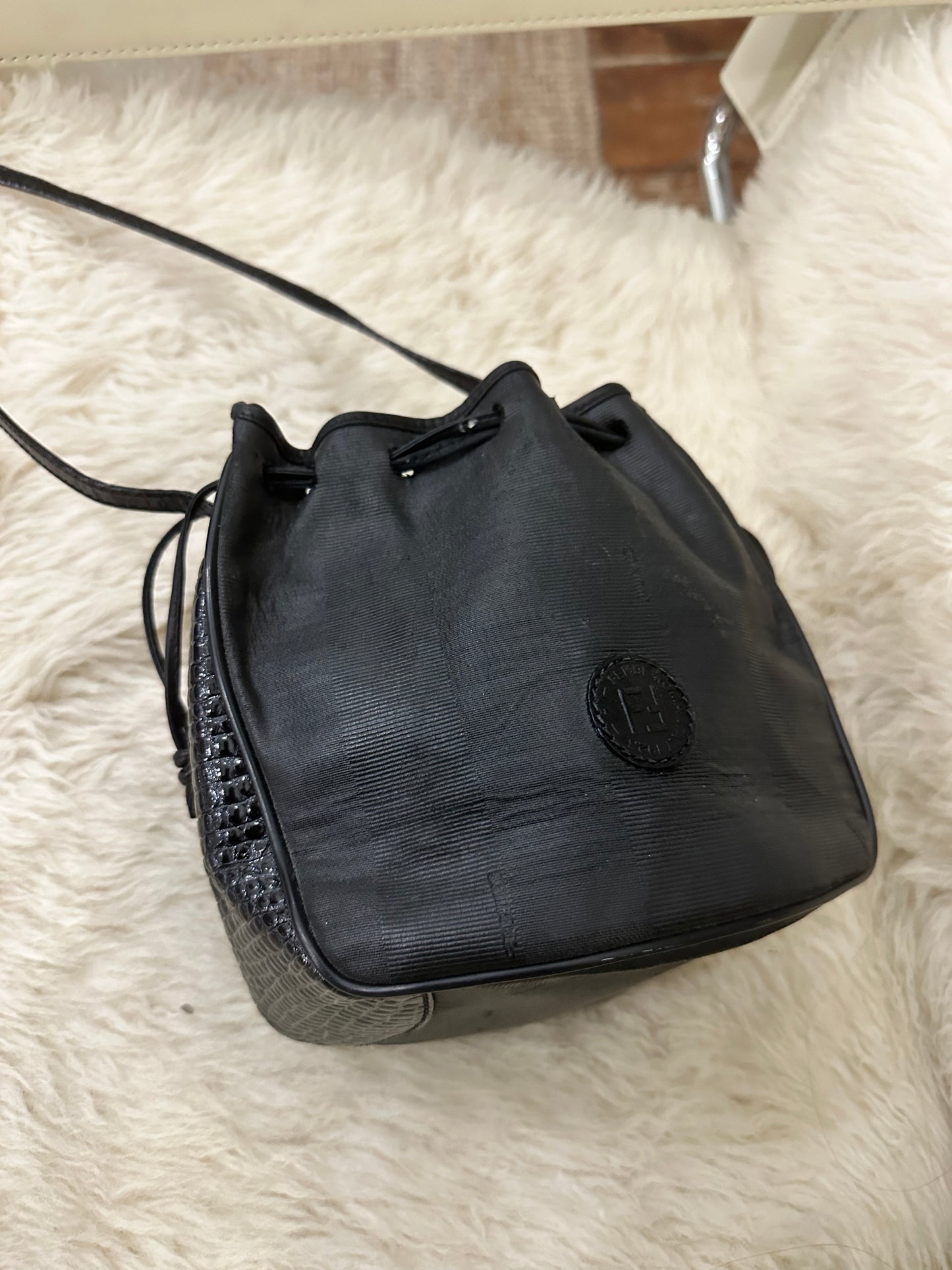 Mini Vintage FENDI Bucket Bag