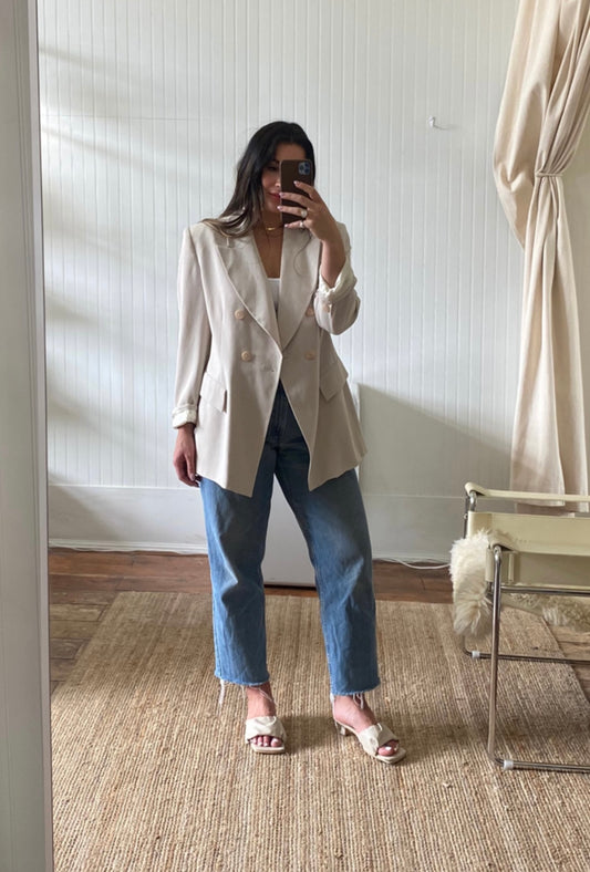 Vintage Ivory Blazer